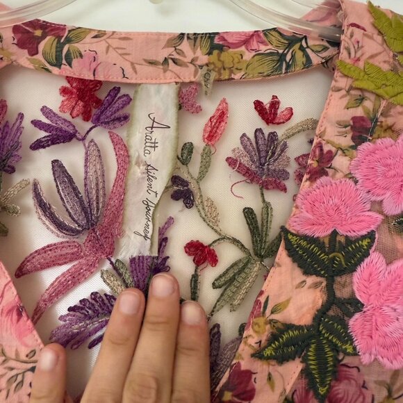 Aratta Softness Maxi Dress Pink - Picture 2 of 3